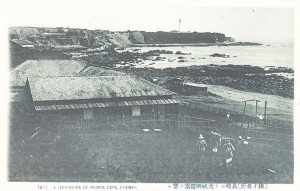 犬吠埼灯台遠景(酉明浦から)